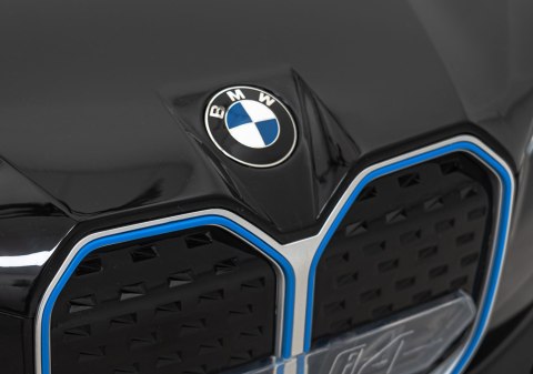 Autko BMW i4 na akumulator dla dzieci Czarny + Wolny Start + EVA + Ekoskóra + Audio LED + Pilot Autko BMW i4 na akumulator dla dzieci Czarny + Wolny Start + EVA + Ekoskóra + Audio LED + Pilot