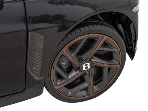 Autko Bentley Bacalar na akumulator dla dzieci Czarny + Pilot + EVA + Wolny Start + Audio LED Autko Bentley Bacalar na akumulator dla dzieci Czarny + Pilot + EVA + Wolny Start + Audio LED