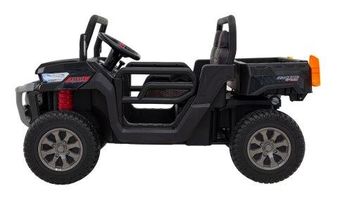 Auto Pick-Up Speed 900 dla dzieci Czarny + Napęd 4x4 + Ruchomy kiper + Bagażnik + Pilot + Łopatka + Audio LED Auto Pick-Up Speed 900 dla dzieci Czarny + Napęd 4x4 + Ruchomy kiper + Bagażnik + Pilot + Łopatka + Audio LED