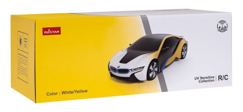 BMW i8 RASTAR model 1:24 Zmienny kolor karoserii + Światła LED + Pilot 2,4 GHz BMW i8 RASTAR model 1:24 Zmienny kolor karoserii + Światła LED + Pilot 2,4 GHz