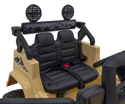 Toyota FJ Cruiser dla dzieci Beżowy + Pilot + Napęd 4x4 + Audio LED + EVA + Wolny Start Toyota FJ Cruiser dla dzieci Beżowy + Pilot + Napęd 4x4 + Audio LED + EVA + Wolny Start