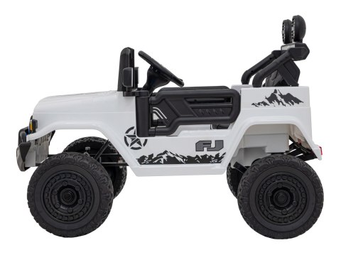 Toyota FJ Cruiser dla dzieci Biały + Pilot + Napęd 4x4 + Audio LED + EVA + Wolny Start Toyota FJ Cruiser dla dzieci Biały + Pilot + Napęd 4x4 + Audio LED + EVA + Wolny Start