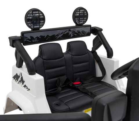 Toyota FJ Cruiser dla dzieci Biały + Pilot + Napęd 4x4 + Audio LED + EVA + Wolny Start Toyota FJ Cruiser dla dzieci Biały + Pilot + Napęd 4x4 + Audio LED + EVA + Wolny Start