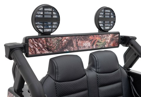 Toyota FJ Cruiser dla dzieci Czarny Liście + Pilot + Napęd 4x4 + Audio LED + EVA + Wolny Start Toyota FJ Cruiser dla dzieci Czarny Liście + Pilot + Napęd 4x4 + Audio LED + EVA + Wolny Start