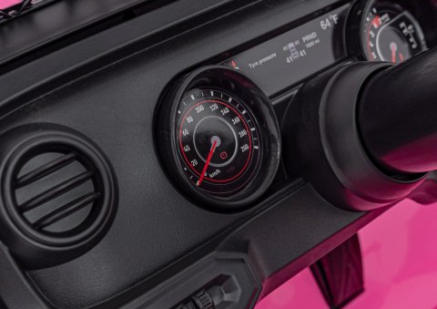 Auto terenowe OFF-ROAD 3.0 dla dzieci Różowy + Pilot + Wolny Start + Pasy + Audio LED Auto terenowe OFF-ROAD 3.0 dla dzieci Różowy + Pilot + Wolny Start + Pasy + Audio LED