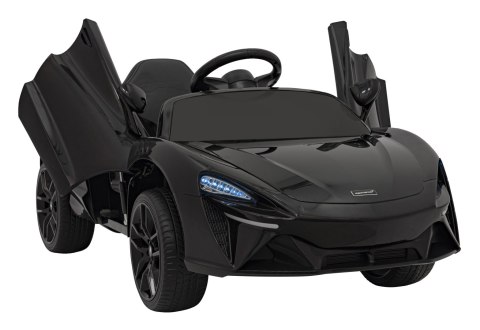 McLaren Artura na akumulator dla dzieci Czarny + Napęd 4x4 + Pilot + Wolny Start + EVA + Audio LED McLaren Artura na akumulator dla dzieci Czarny + Napęd 4x4 + Pilot + Wolny Start + EVA + Audio LED