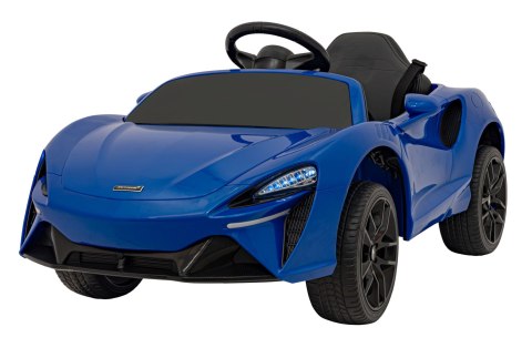 McLaren Artura na akumulator dla dzieci Niebieski + Napęd 4x4 + Pilot + Wolny Start + EVA + Audio LED McLaren Artura na akumulator dla dzieci Niebieski + Napęd 4x4 + Pilot + Wolny Start + EVA + Audio LED
