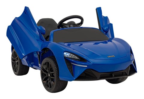 McLaren Artura na akumulator dla dzieci Niebieski + Napęd 4x4 + Pilot + Wolny Start + EVA + Audio LED McLaren Artura na akumulator dla dzieci Niebieski + Napęd 4x4 + Pilot + Wolny Start + EVA + Audio LED