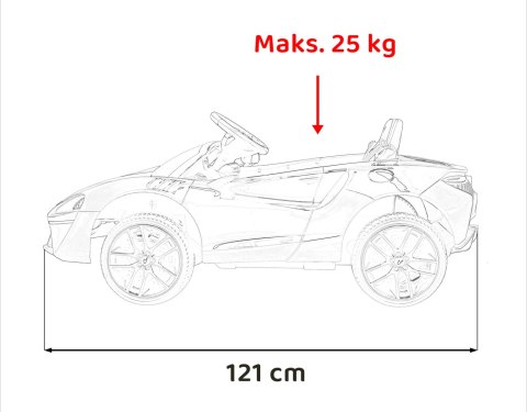 McLaren Artura na akumulator dla dzieci Niebieski + Napęd 4x4 + Pilot + Wolny Start + EVA + Audio LED McLaren Artura na akumulator dla dzieci Niebieski + Napęd 4x4 + Pilot + Wolny Start + EVA + Audio LED
