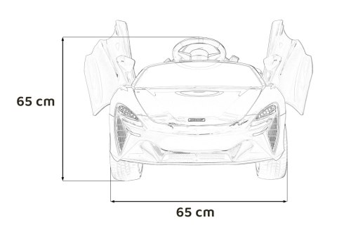 McLaren Artura na akumulator dla dzieci Niebieski + Napęd 4x4 + Pilot + Wolny Start + EVA + Audio LED McLaren Artura na akumulator dla dzieci Niebieski + Napęd 4x4 + Pilot + Wolny Start + EVA + Audio LED