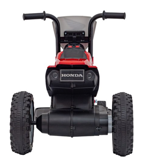 Motorek Cross Honda CRF 450R na akumulator dla dzieci Czerwony + 3 Koła + Gumowy Bieżnik + Klakson Motorek Cross Honda CRF 450R na akumulator dla dzieci Czerwony + 3 Koła + Gumowy Bieżnik + Klakson