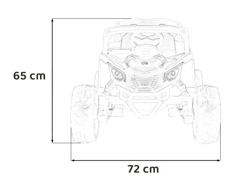 Pojazd ATV CAN-AM Maverick Pomarańczowy Pojazd ATV CAN-AM Maverick Pomarańczowy