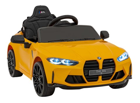 Pojazd BMW M4 Żółty Pojazd BMW M4 Żółty