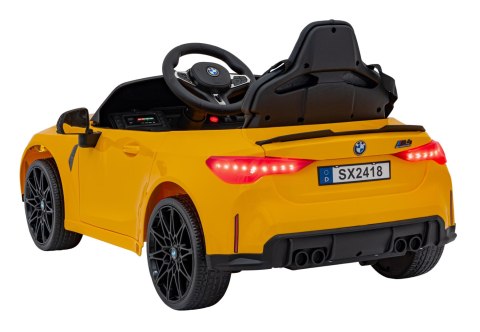 Pojazd BMW M4 Żółty Pojazd BMW M4 Żółty