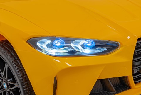 Pojazd BMW M4 Żółty Pojazd BMW M4 Żółty