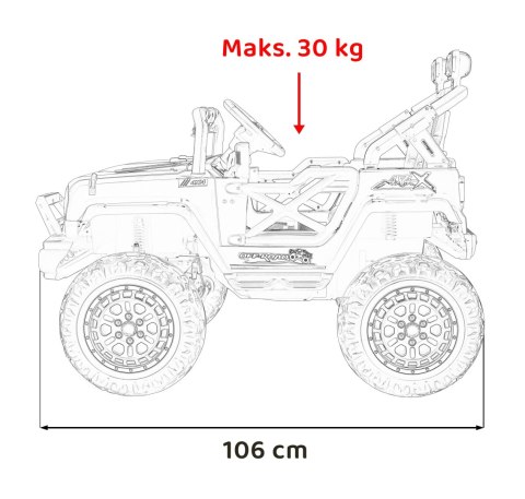 Pojazd OFF ROAD Speed Czerwony Pojazd OFF ROAD Speed Czerwony
