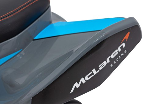 Quad McLaren Racing MCL 35 dla dzieci Szary + Pilot + Wolny Start + EVA + Audio LED Quad McLaren Racing MCL 35 dla dzieci Szary + Pilot + Wolny Start + EVA + Audio LED