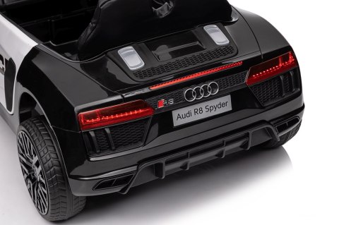 Audi R8 Policja na akumulator dla dzieci + Pilot + EVA + Wolny Start + MP3 LED Audi R8 Policja na akumulator dla dzieci + Pilot + EVA + Wolny Start + MP3 LED