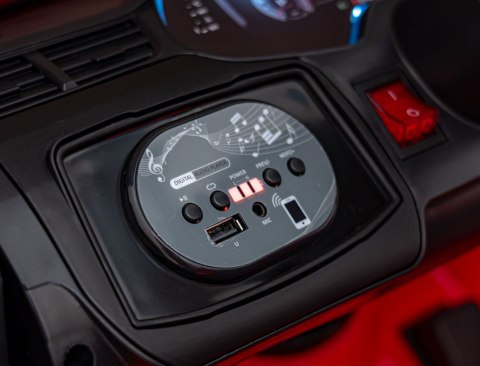 Pojazd Audi Q7 NEW LIFT Czerwony Pojazd Audi Q7 NEW LIFT Czerwony