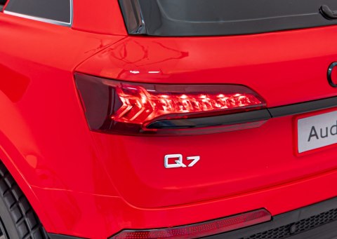 Pojazd Audi Q7 NEW LIFT Czerwony Pojazd Audi Q7 NEW LIFT Czerwony