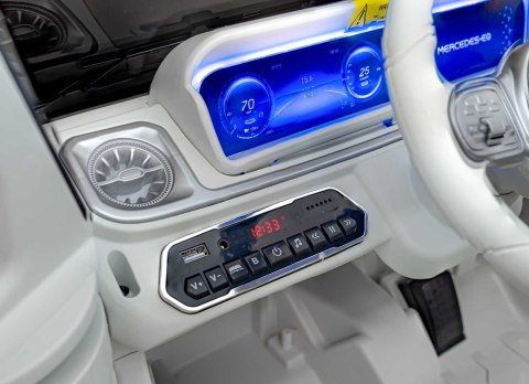 Pojazd Mercedes Benz EQG Biały Pojazd Mercedes Benz EQG Biały