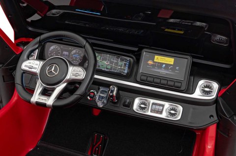 Pojazd Mercedes Benz G63 AMG XXL Czerwony Pojazd Mercedes Benz G63 AMG XXL Czerwony