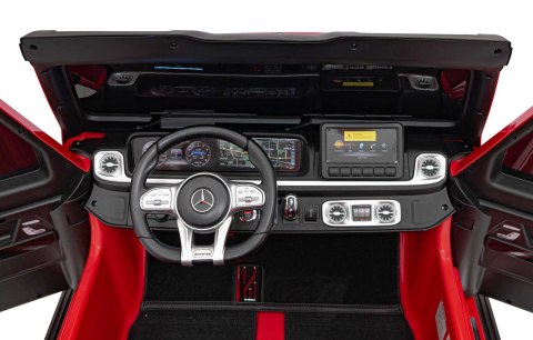 Pojazd Mercedes Benz G63 AMG XXL Czerwony Pojazd Mercedes Benz G63 AMG XXL Czerwony