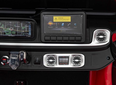 Pojazd Mercedes Benz G63 AMG XXL Czerwony Pojazd Mercedes Benz G63 AMG XXL Czerwony