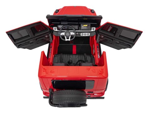 Pojazd Mercedes Benz G63 AMG XXL Czerwony Pojazd Mercedes Benz G63 AMG XXL Czerwony