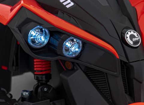 Quad Maverick ATV Czerwony Quad Maverick ATV Czerwony