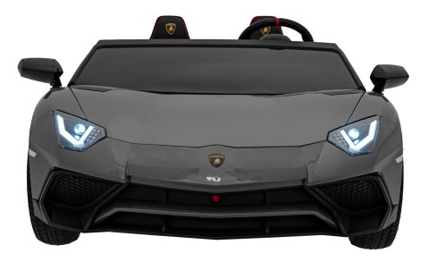 Auto Lamborghini Aventador SV na akumulator dla 2 dzieci Szary + Pilot 2,4 GHz + Pianka EVA + Audio LED Auto Lamborghini Aventador SV na akumulator dla 2 dzieci Szary + Pilot 2,4 GHz + Pianka EVA + Audio LED
