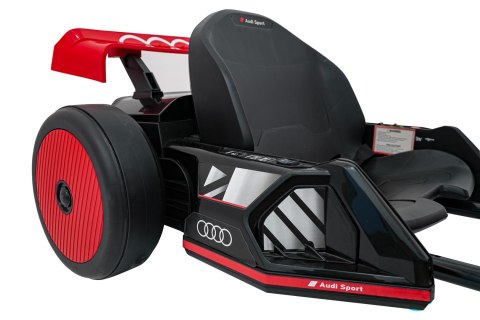 Pojazd Gokart Audi z Funkcją Driftu Czerwony Pojazd Gokart Audi z Funkcją Driftu Czerwony