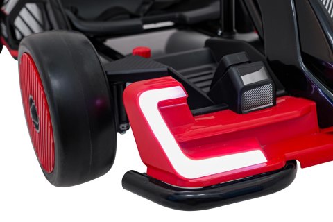 Pojazd Gokart Audi z Funkcją Driftu Czerwony Pojazd Gokart Audi z Funkcją Driftu Czerwony