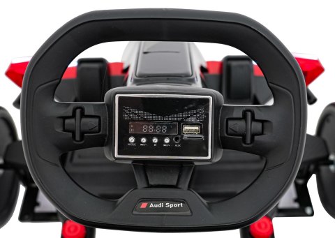 Pojazd Gokart Audi z Funkcją Driftu Czerwony Pojazd Gokart Audi z Funkcją Driftu Czerwony