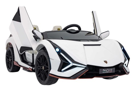Pojazd Lamborghini SIAN Biały Pojazd Lamborghini SIAN Biały