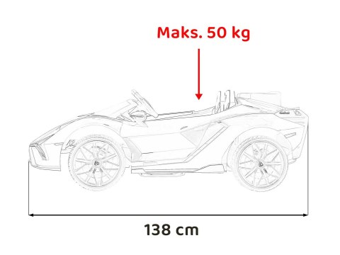 Pojazd Lamborghini SIAN Niebieski Pojazd Lamborghini SIAN Niebieski