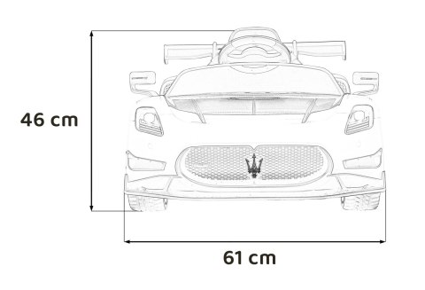 Pojazd Maserati MC20 GT2 Biały Pojazd Maserati MC20 GT2 Biały