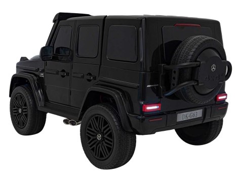 Pojazd Mercedes Benz G63 AMG XXL STRONG Czarny Pojazd Mercedes Benz G63 AMG XXL STRONG Czarny