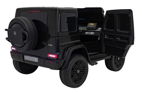 Pojazd Mercedes Benz G63 AMG XXL STRONG Czarny Pojazd Mercedes Benz G63 AMG XXL STRONG Czarny