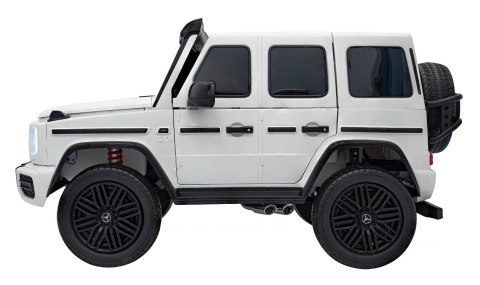 Pojazd Mercedes Benz G63 AMG XXL STRONG MP4 Biały Pojazd Mercedes Benz G63 AMG XXL STRONG MP4 Biały