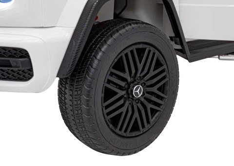 Pojazd Mercedes Benz G63 AMG XXL STRONG MP4 Biały Pojazd Mercedes Benz G63 AMG XXL STRONG MP4 Biały