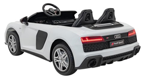 Pojazd Audi Spyder R8 LIFT STRONG Biały Pojazd Audi Spyder R8 LIFT STRONG Biały