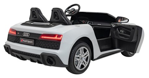 Pojazd Audi Spyder R8 LIFT STRONG Biały Pojazd Audi Spyder R8 LIFT STRONG Biały