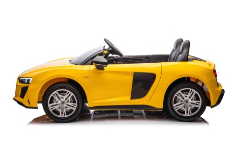Pojazd Audi Spyder R8 LIFT STRONG Żółty Pojazd Audi Spyder R8 LIFT STRONG Żółty