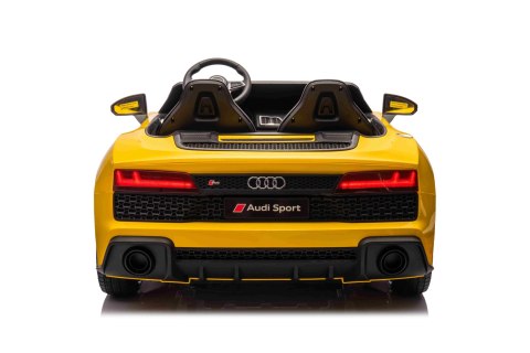 Pojazd Audi Spyder R8 LIFT STRONG Żółty Pojazd Audi Spyder R8 LIFT STRONG Żółty