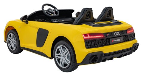Pojazd Audi Spyder R8 LIFT STRONG Żółty Pojazd Audi Spyder R8 LIFT STRONG Żółty