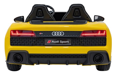 Pojazd Audi Spyder R8 LIFT STRONG Żółty Pojazd Audi Spyder R8 LIFT STRONG Żółty