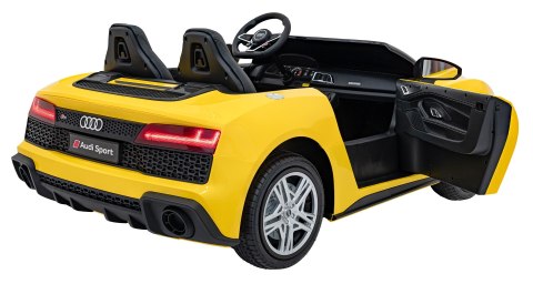 Pojazd Audi Spyder R8 LIFT STRONG Żółty Pojazd Audi Spyder R8 LIFT STRONG Żółty