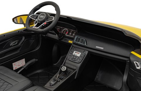 Pojazd Audi Spyder R8 LIFT STRONG Żółty Pojazd Audi Spyder R8 LIFT STRONG Żółty