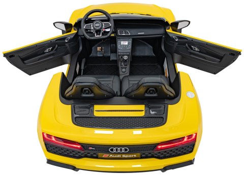 Pojazd Audi Spyder R8 LIFT STRONG Żółty Pojazd Audi Spyder R8 LIFT STRONG Żółty